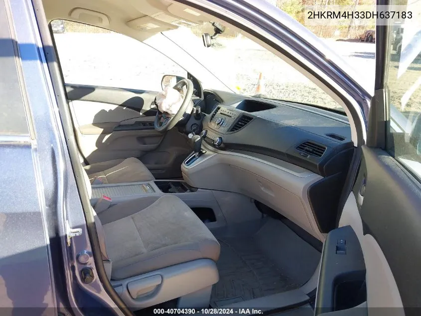 2HKRM4H33DH637183 2013 Honda Cr-V Lx