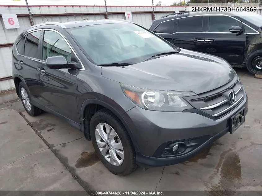 2HKRM4H73DH664869 2013 Honda Cr-V Ex-L