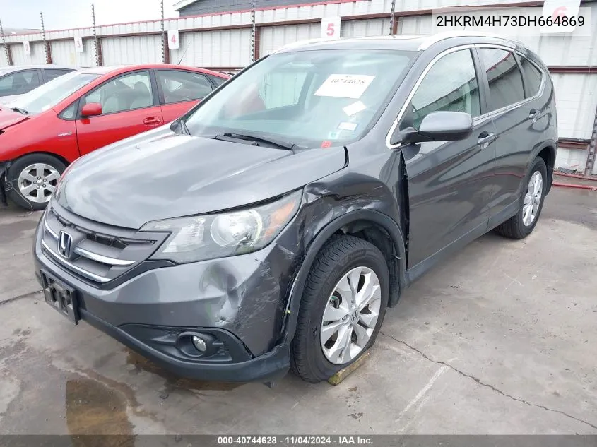 2HKRM4H73DH664869 2013 Honda Cr-V Ex-L