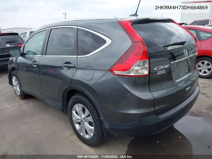 2HKRM4H73DH664869 2013 Honda Cr-V Ex-L