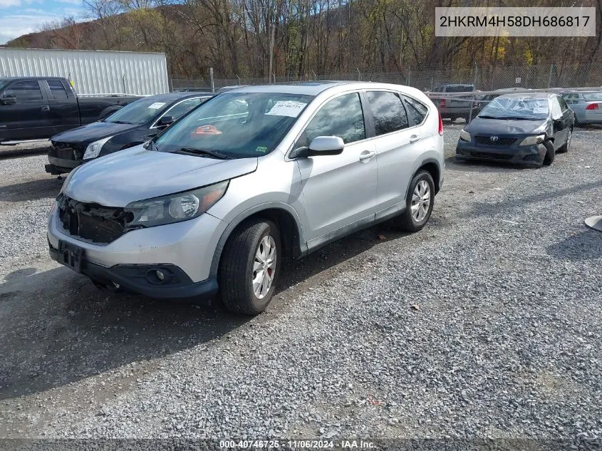 2013 Honda Cr-V Ex VIN: 2HKRM4H58DH686817 Lot: 40746725