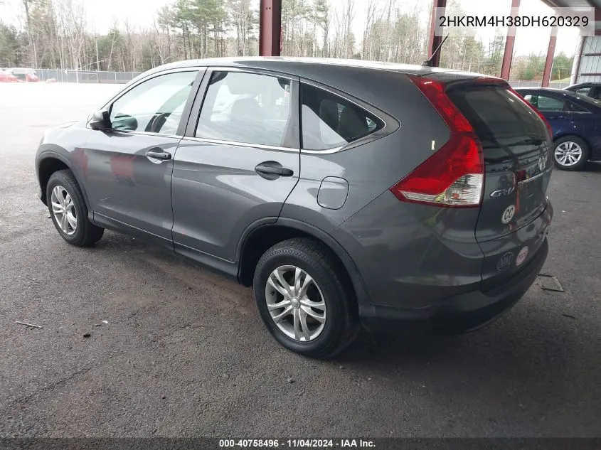 2013 Honda Cr-V Lx VIN: 2HKRM4H38DH620329 Lot: 40758496