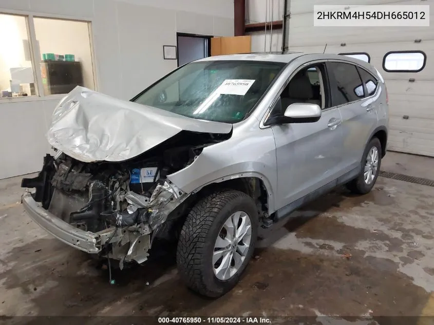 2013 Honda Cr-V Ex VIN: 2HKRM4H54DH665012 Lot: 40765950