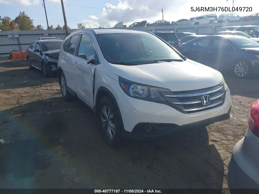 2013 Honda Cr-V Ex-L VIN: 5J6RM3H76DL049720 Lot: 40777187