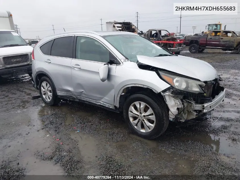 2HKRM4H7XDH655683 2013 Honda Cr-V Ex-L