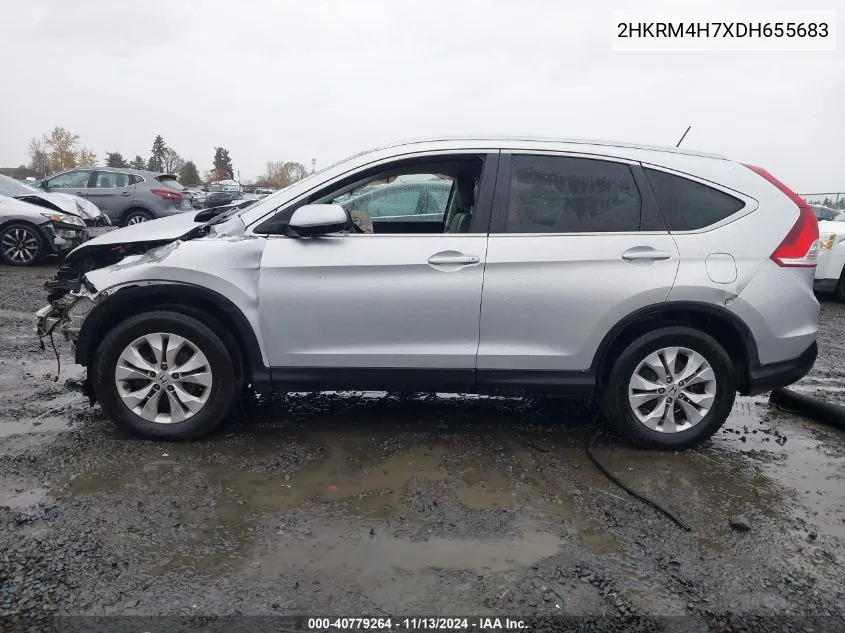 2HKRM4H7XDH655683 2013 Honda Cr-V Ex-L