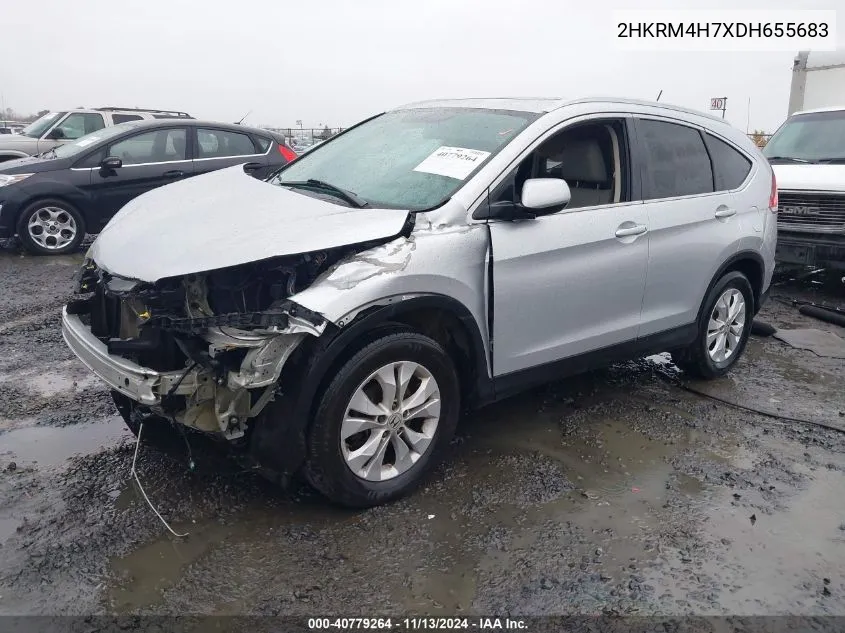 2HKRM4H7XDH655683 2013 Honda Cr-V Ex-L