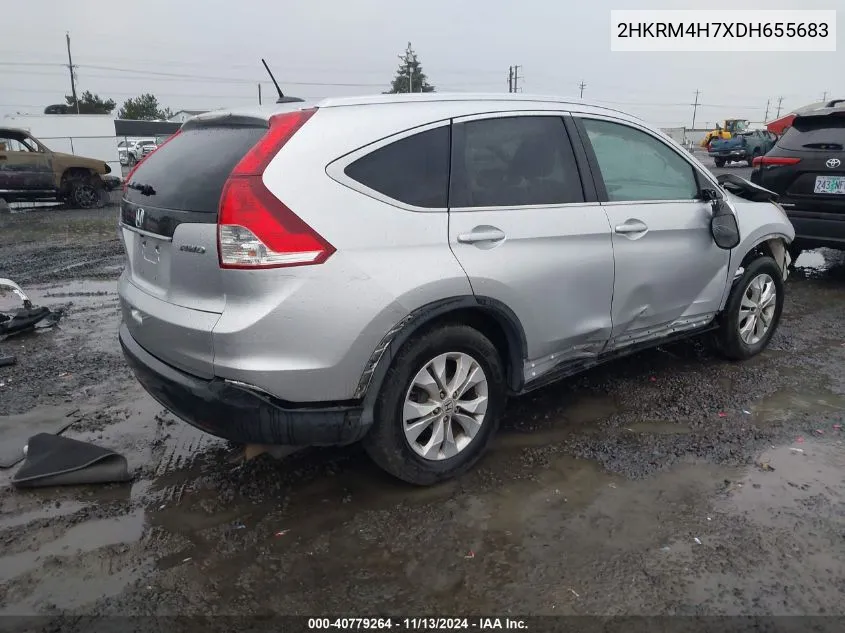 2HKRM4H7XDH655683 2013 Honda Cr-V Ex-L