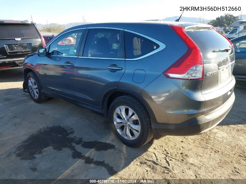 2013 Honda Cr-V Ex VIN: 2HKRM3H56DH512660 Lot: 40790710