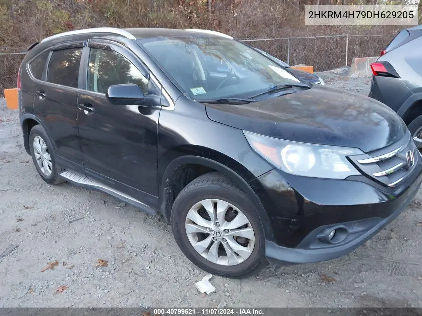 2013 Honda Cr-V Ex-L VIN: 2HKRM4H79DH629205 Lot: 40799521