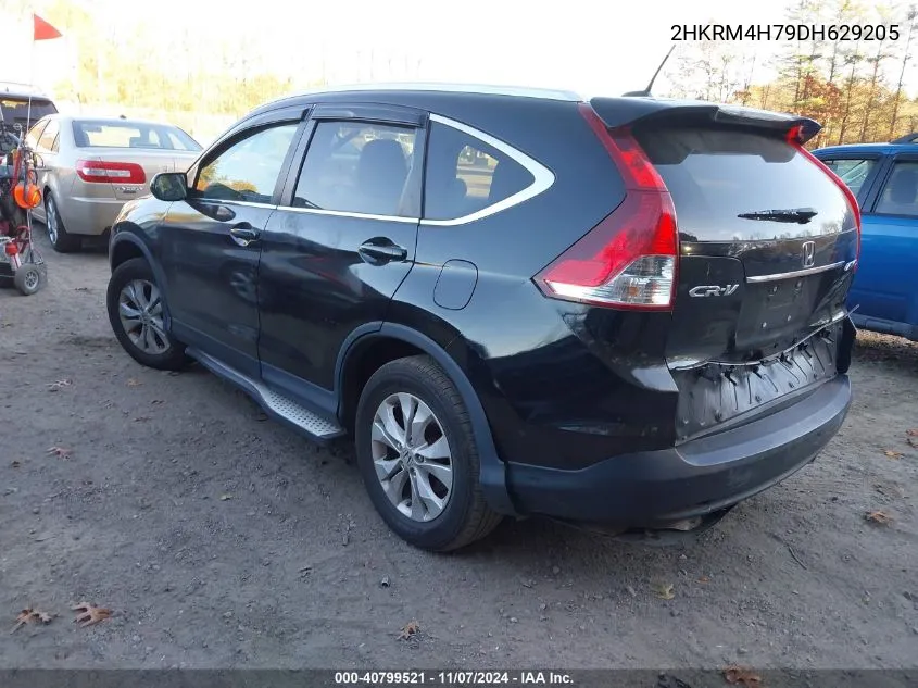 2013 Honda Cr-V Ex-L VIN: 2HKRM4H79DH629205 Lot: 40799521