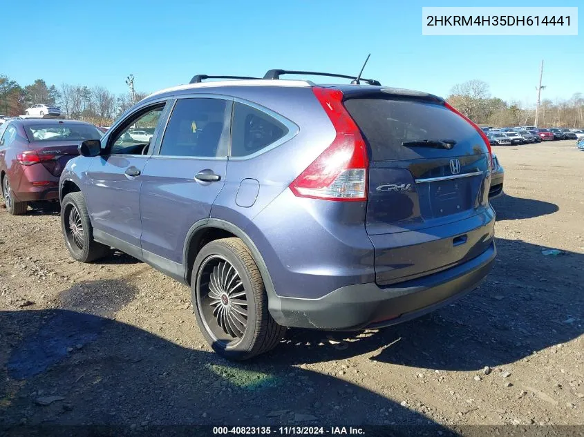 2013 Honda Cr-V Lx VIN: 2HKRM4H35DH614441 Lot: 40823135