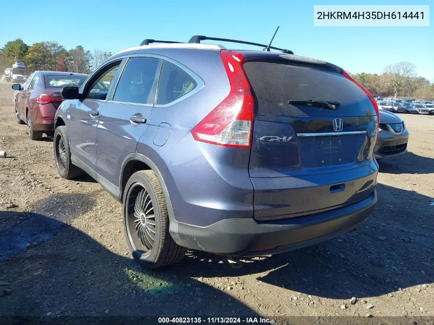 2013 Honda Cr-V Lx VIN: 2HKRM4H35DH614441 Lot: 40823135