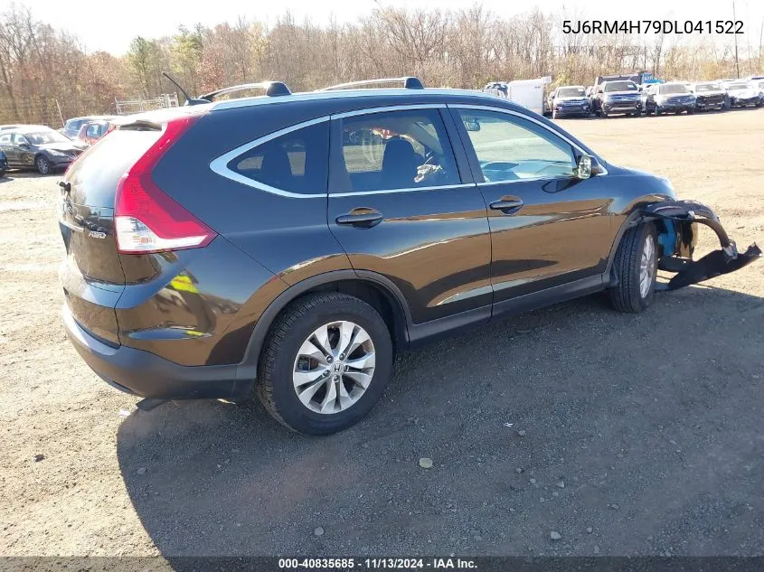 2013 Honda Cr-V Ex-L VIN: 5J6RM4H79DL041522 Lot: 40835685