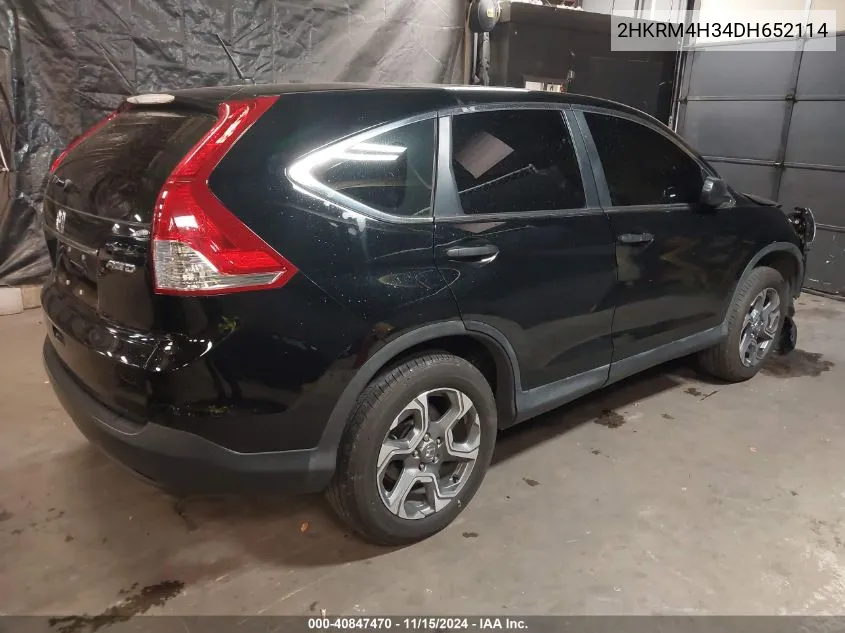 2013 Honda Cr-V Lx VIN: 2HKRM4H34DH652114 Lot: 40847470