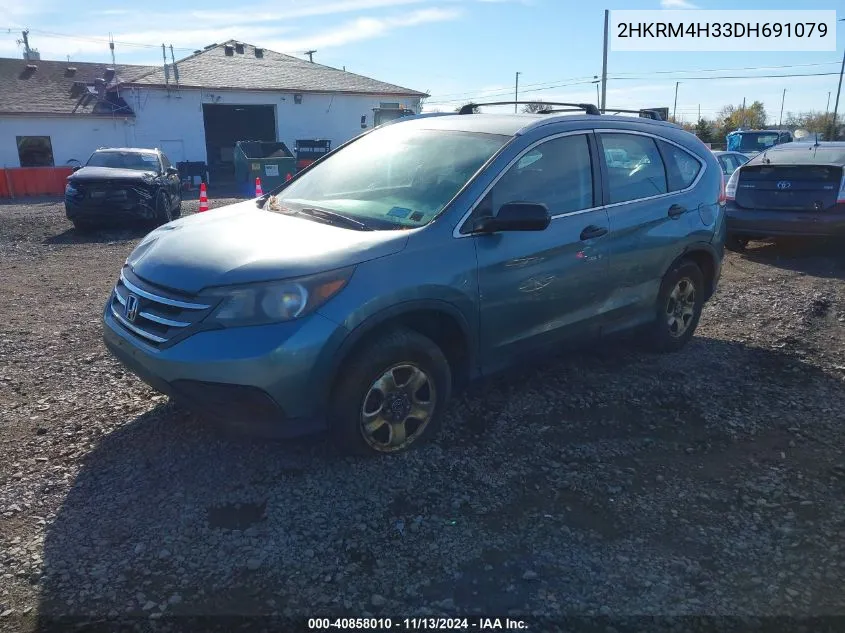 2HKRM4H33DH691079 2013 Honda Cr-V Lx