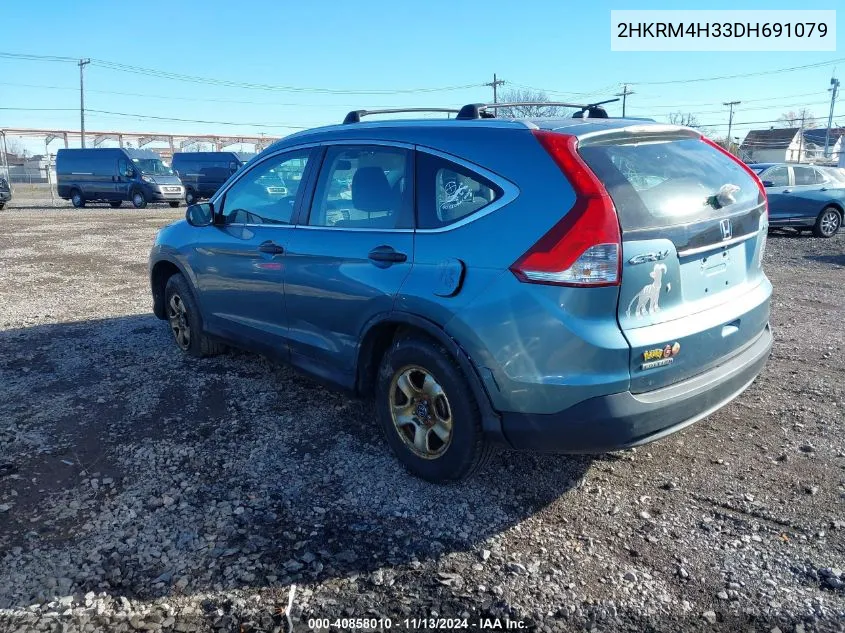 2HKRM4H33DH691079 2013 Honda Cr-V Lx