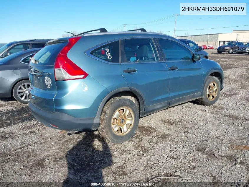 2HKRM4H33DH691079 2013 Honda Cr-V Lx