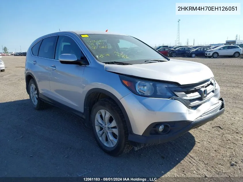 2014 Honda Cr-V VIN: 2HKRM4H70EH126051 Lot: 12061183