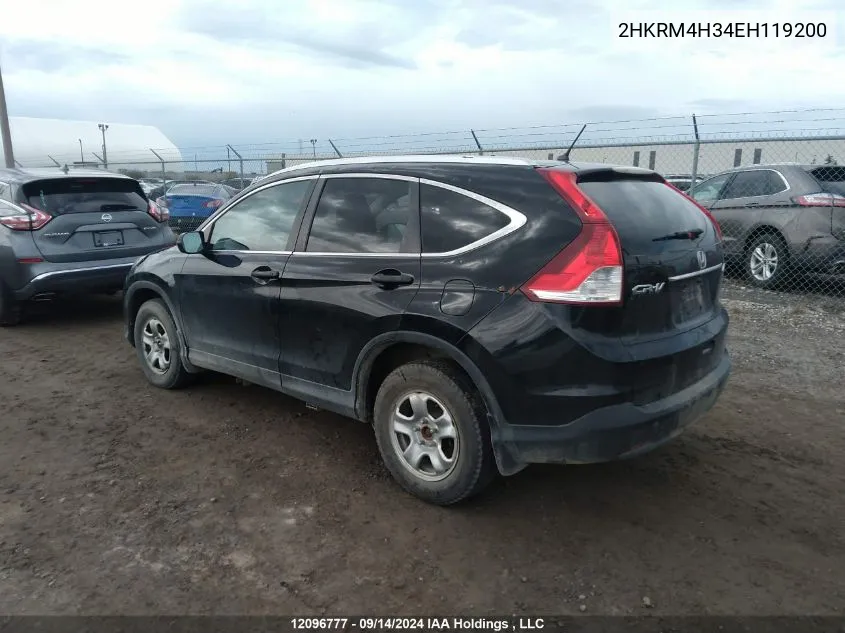 2HKRM4H34EH119200 2014 Honda Cr-V