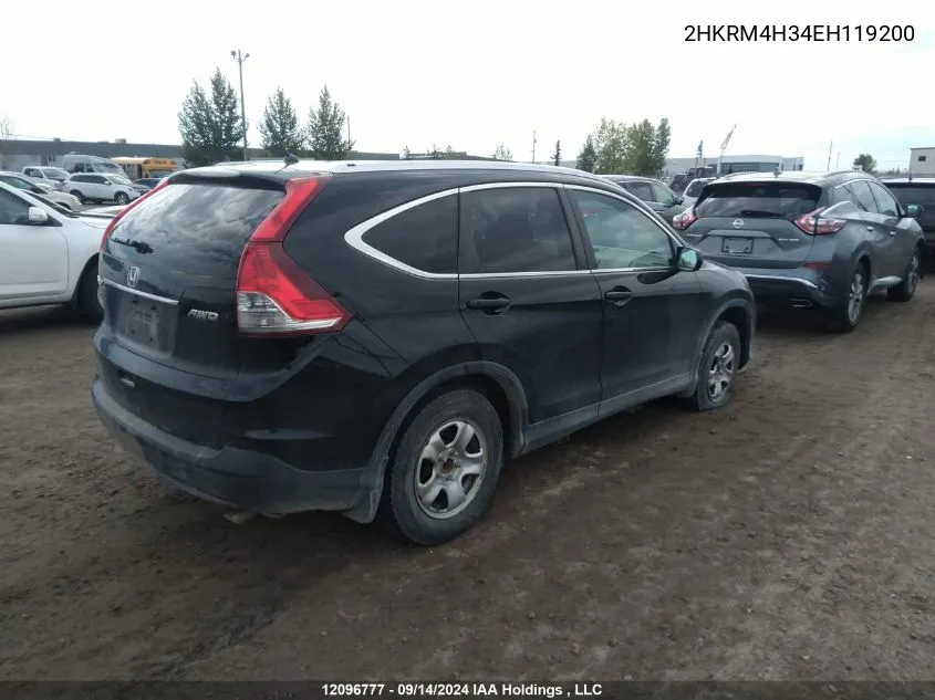 2HKRM4H34EH119200 2014 Honda Cr-V