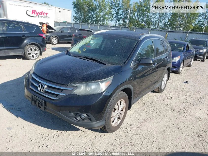 2014 Honda Cr-V VIN: 2HKRM4H97EH128929 Lot: 12101295