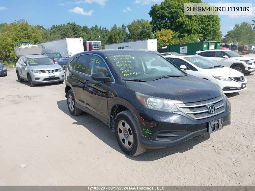 2HKRM4H39EH119189 2014 Honda Cr-V