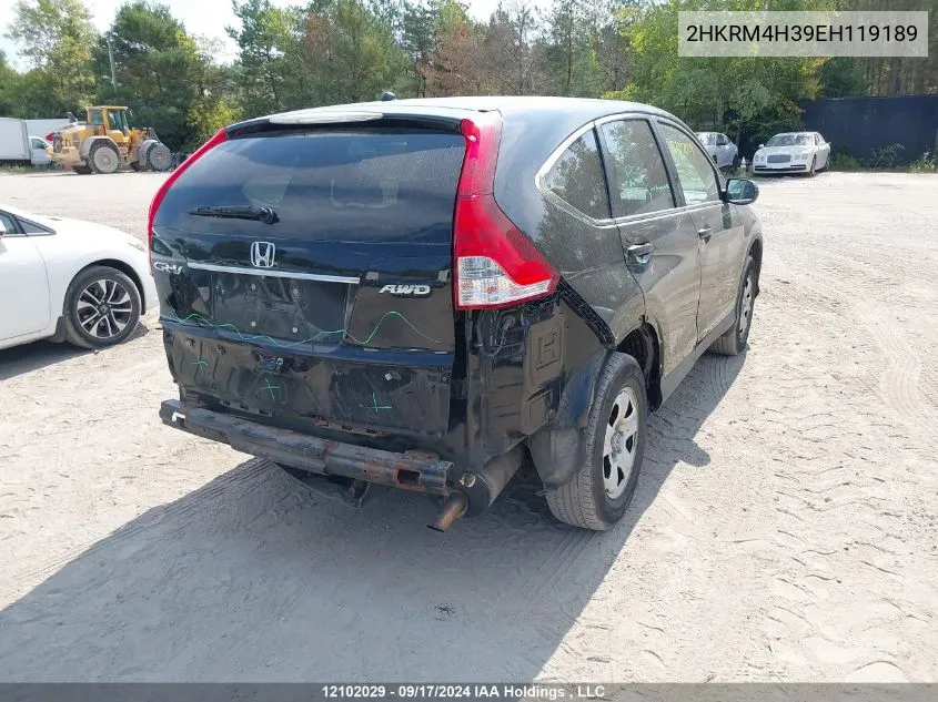 2HKRM4H39EH119189 2014 Honda Cr-V