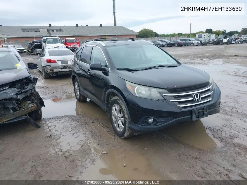 2014 Honda Cr-V VIN: 2HKRM4H77EH133630 Lot: 12102600