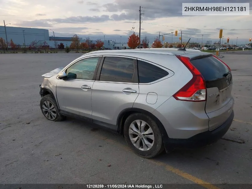 2014 Honda Cr-V VIN: 2HKRM4H98EH121181 Lot: 12128259