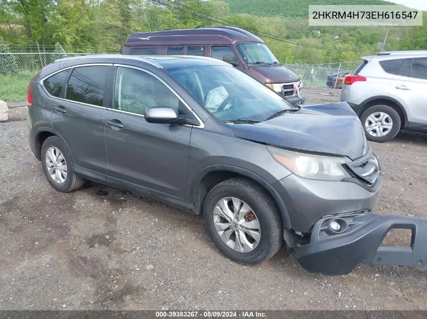 2014 Honda Cr-V Ex-L VIN: 2HKRM4H73EH616547 Lot: 39383267