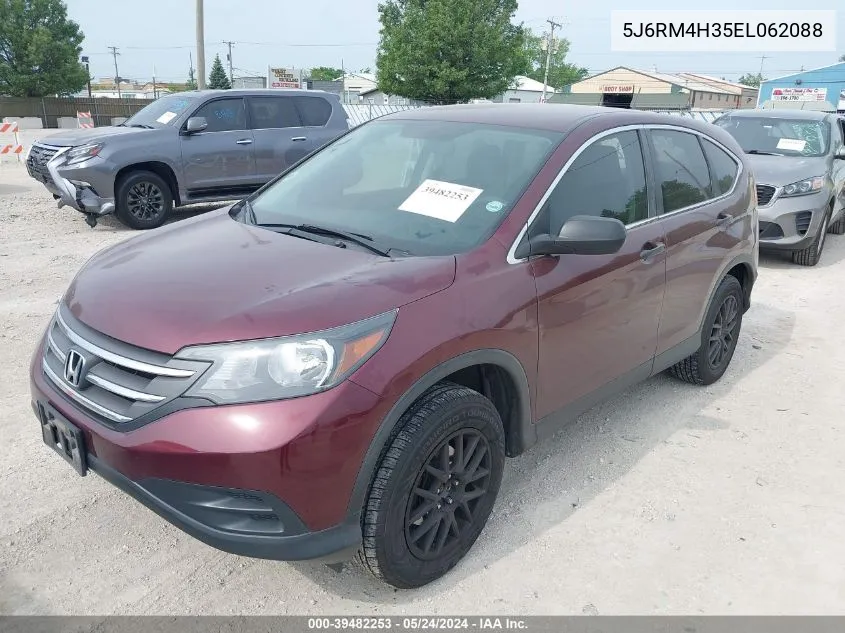 5J6RM4H35EL062088 2014 Honda Cr-V Lx