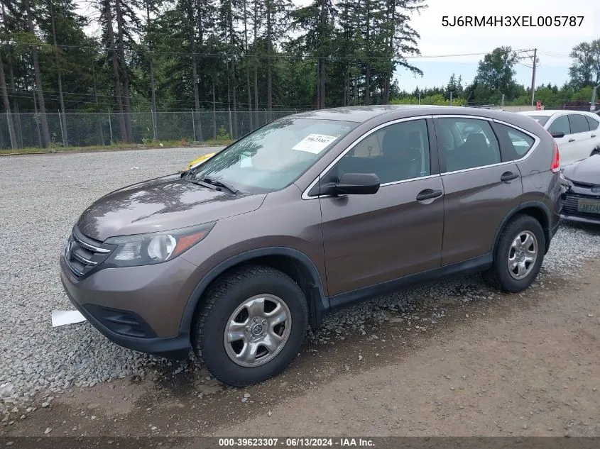 5J6RM4H3XEL005787 2014 Honda Cr-V Lx