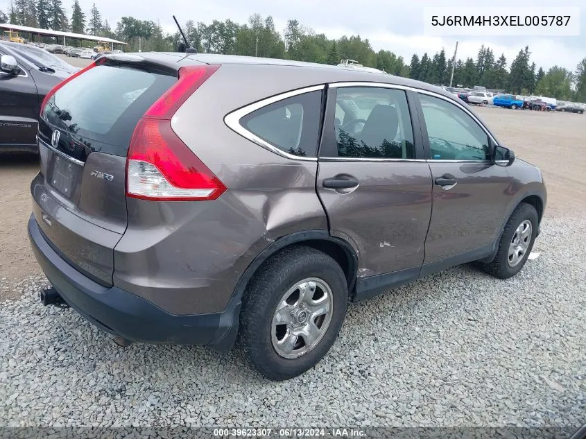 2014 Honda Cr-V Lx VIN: 5J6RM4H3XEL005787 Lot: 39623307