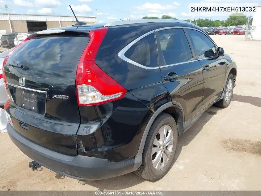 2014 Honda Cr-V Ex-L VIN: 2HKRM4H7XEH613032 Lot: 39681781