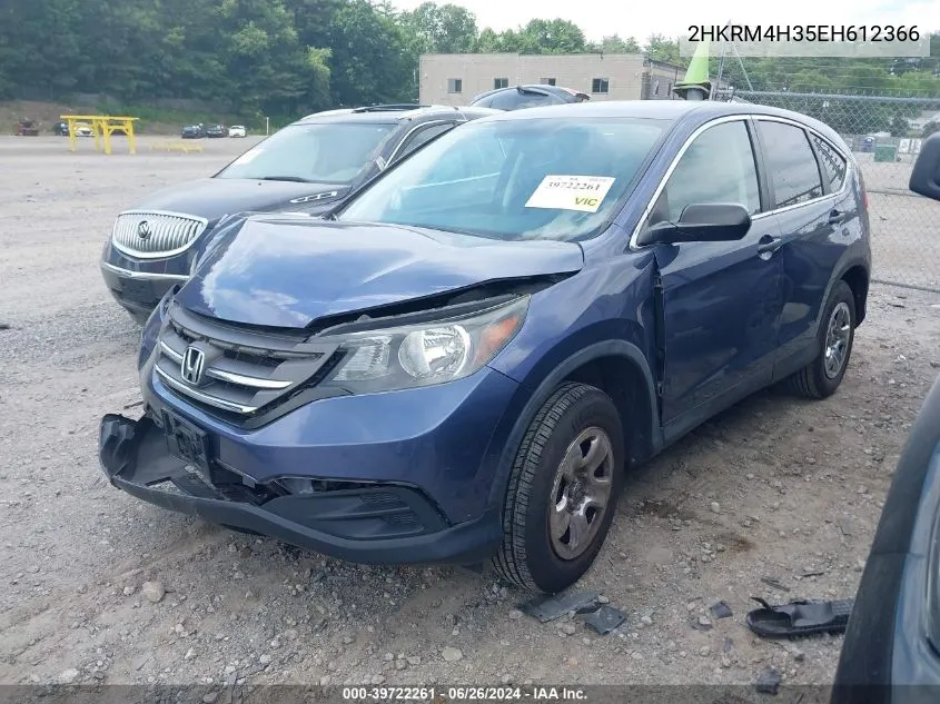 2HKRM4H35EH612366 2014 Honda Cr-V Lx