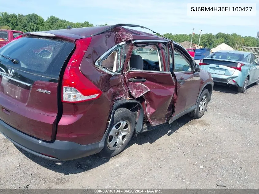 5J6RM4H36EL100427 2014 Honda Cr-V Lx