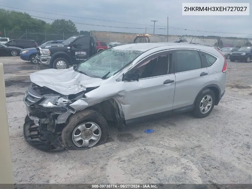 2HKRM4H3XEH727027 2014 Honda Cr-V Lx