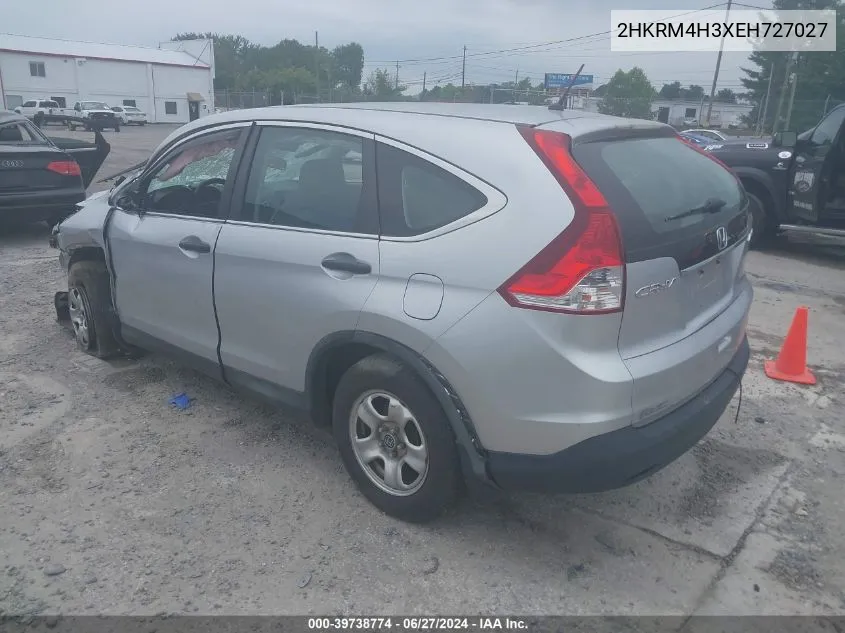 2HKRM4H3XEH727027 2014 Honda Cr-V Lx