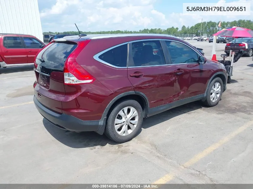 5J6RM3H79EL009651 2014 Honda Cr-V Ex-L