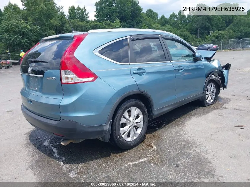 2HKRM4H79EH638925 2014 Honda Cr-V Ex-L