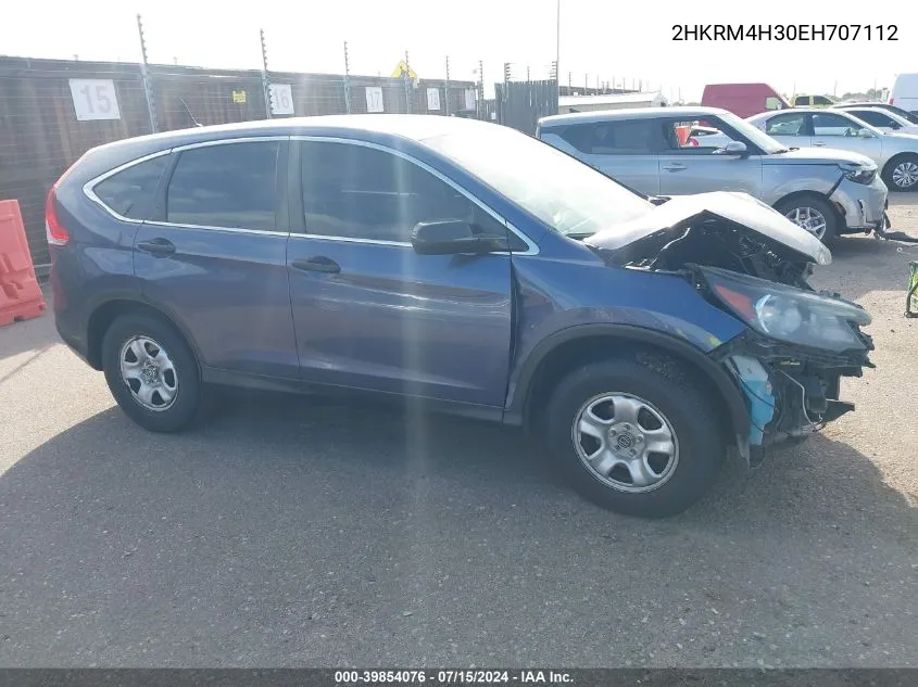 2HKRM4H30EH707112 2014 Honda Cr-V Lx