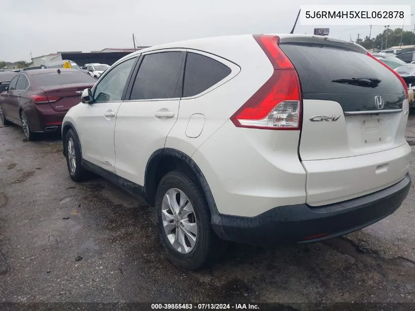 2014 Honda Cr-V Ex VIN: 5J6RM4H5XEL062878 Lot: 39855483