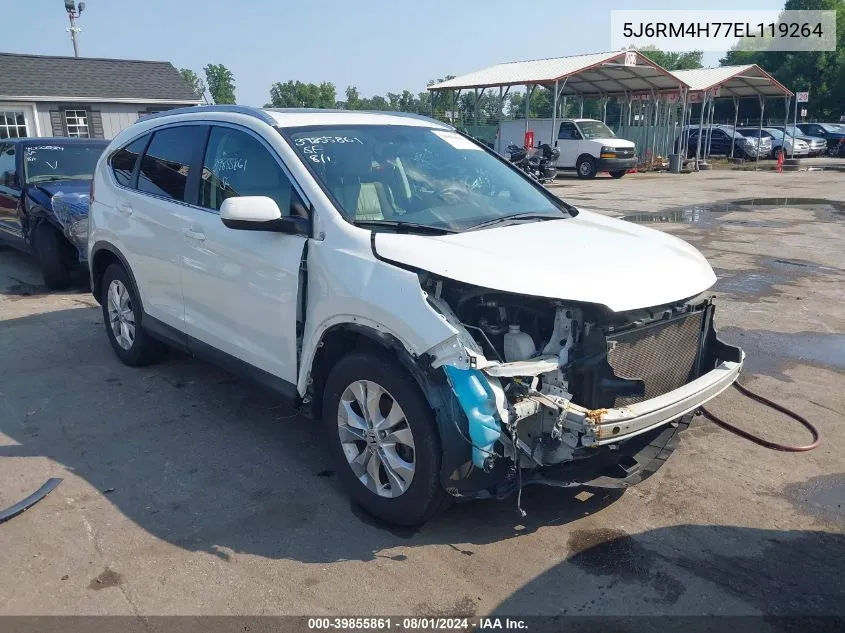 2014 Honda Cr-V Ex-L VIN: 5J6RM4H77EL119264 Lot: 39855861