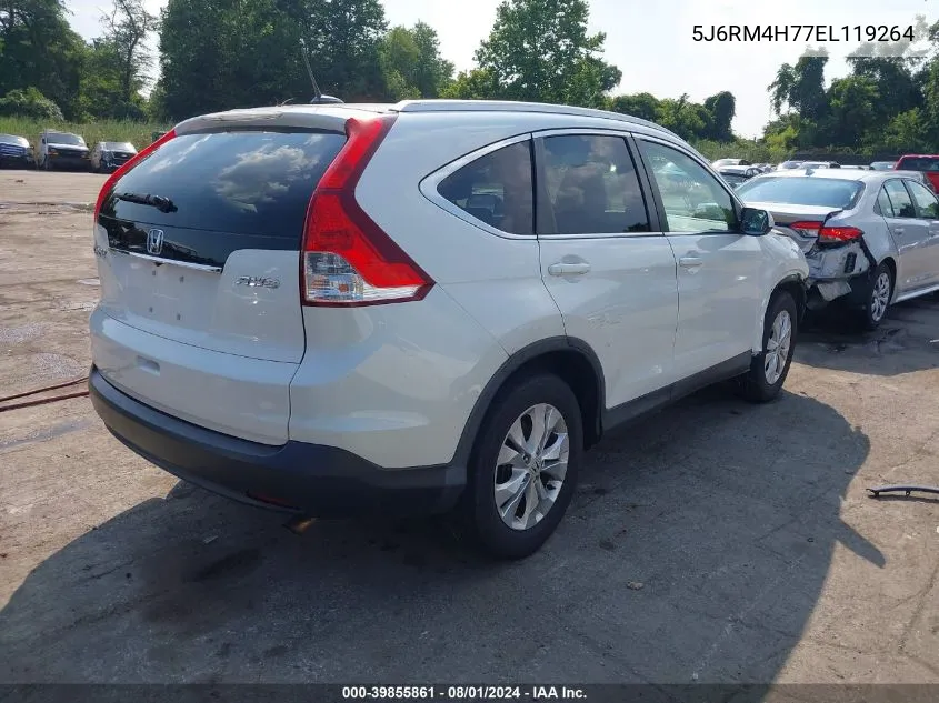 5J6RM4H77EL119264 2014 Honda Cr-V Ex-L