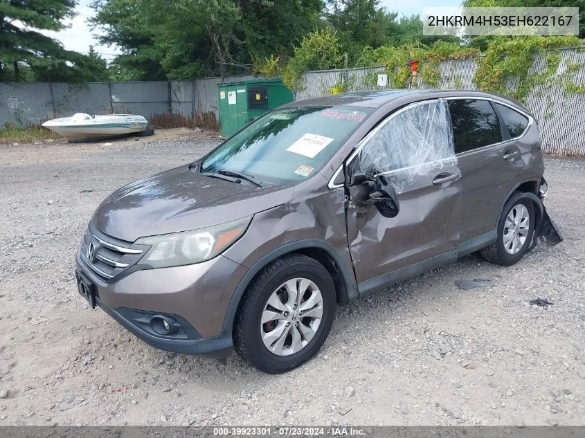 2HKRM4H53EH622167 2014 Honda Cr-V Ex