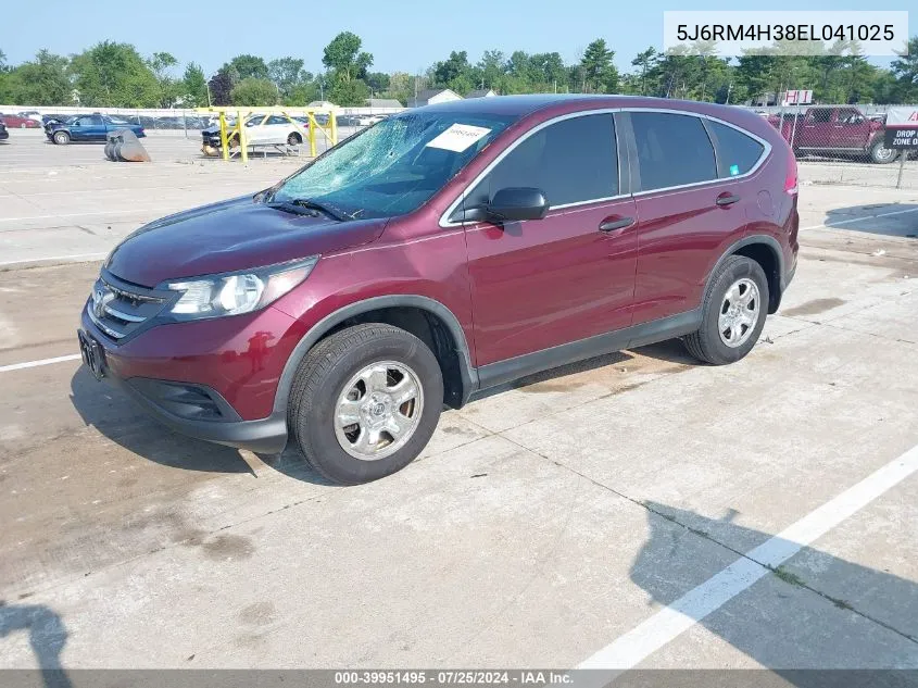 5J6RM4H38EL041025 2014 Honda Cr-V Lx