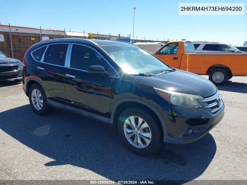 2HKRM4H73EH694200 2014 Honda Cr-V Ex-L