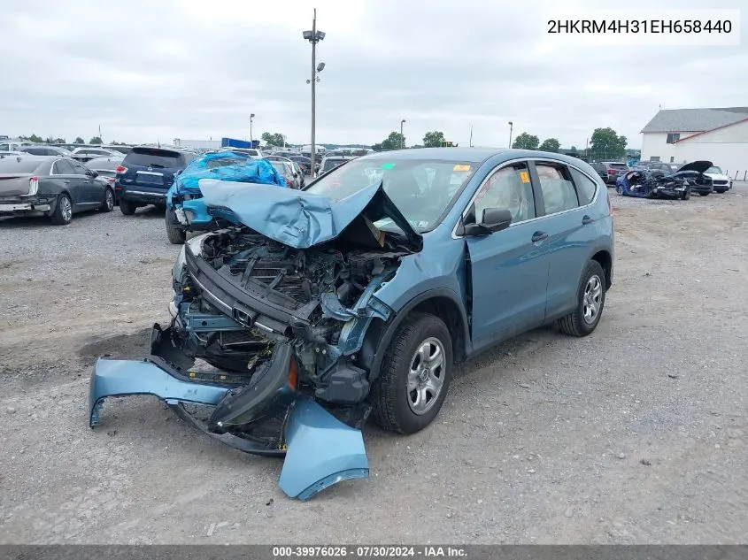 2HKRM4H31EH658440 2014 Honda Cr-V Lx