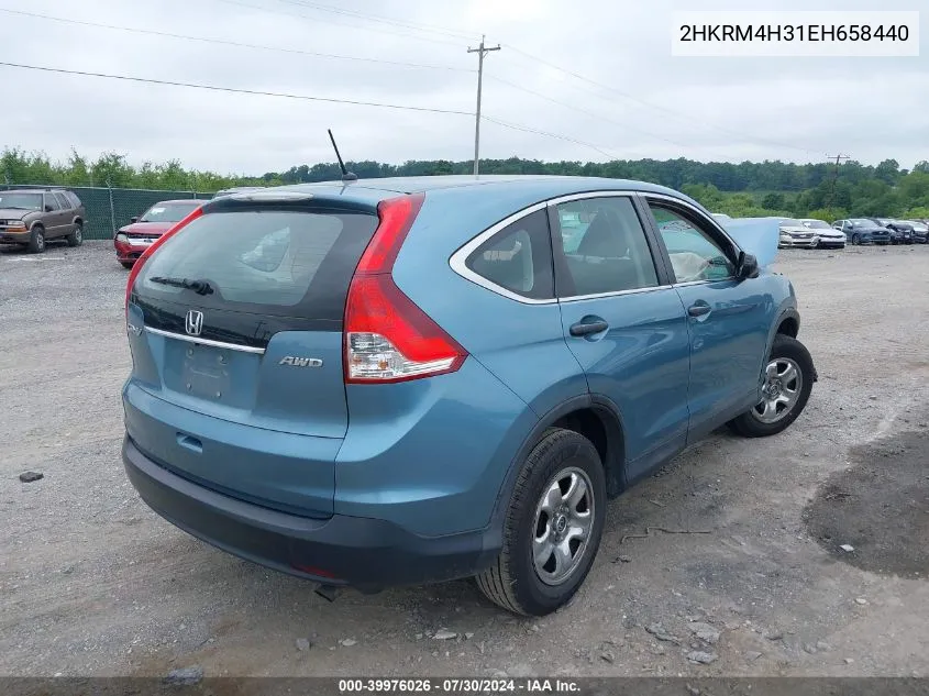 2HKRM4H31EH658440 2014 Honda Cr-V Lx